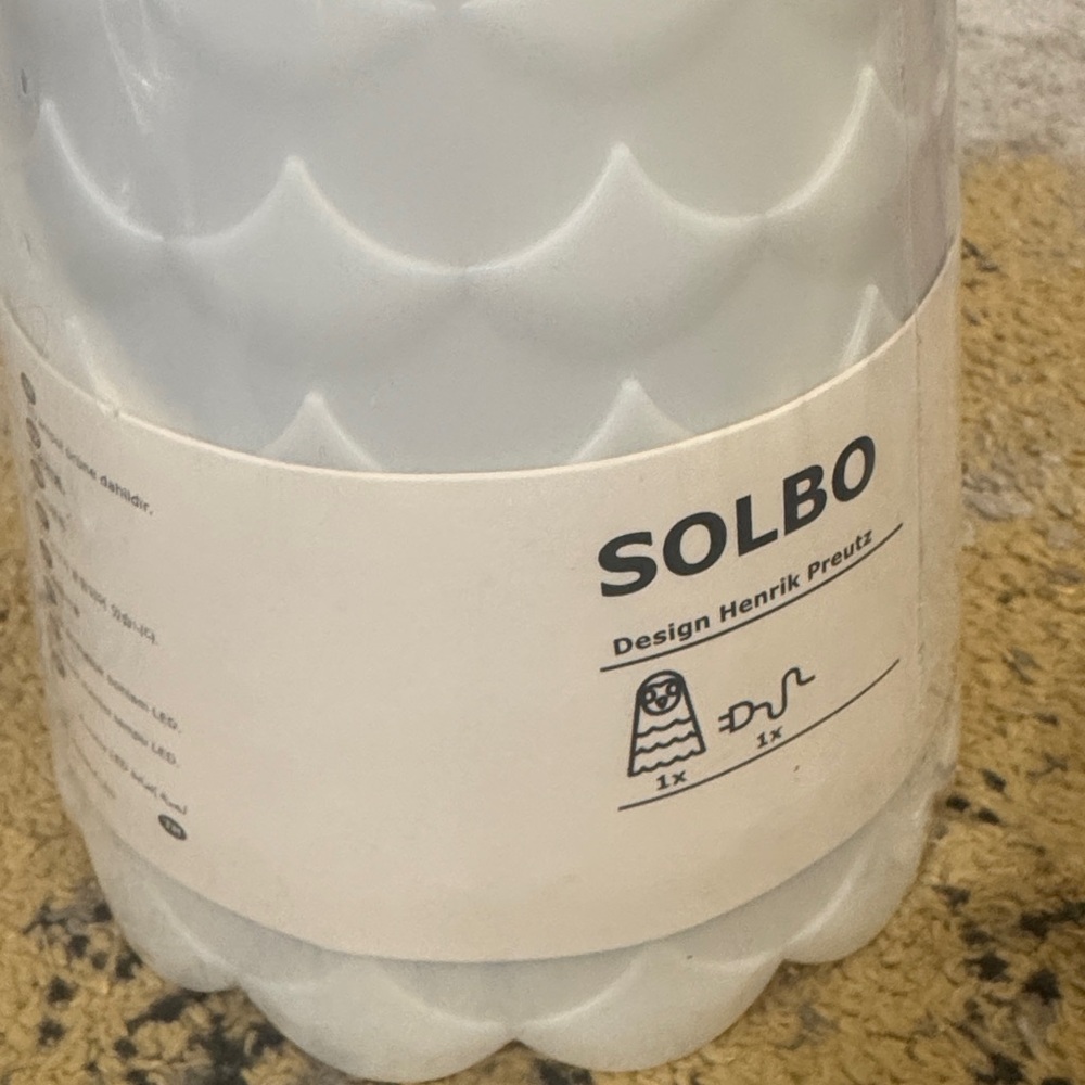 Brand NEW IKEA White Owl Solbo Decorative Table Lamp - Picture 4 of 4